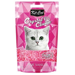 Kit Cat Pink Vanilla Topaklanan Silika Kedi Kumu 4 Lt
