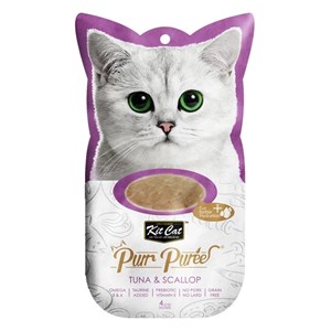 Kit Cat Purr Puree Tuna & Scallop Kedi Ödülü