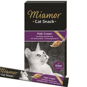 Miamor Cream Malt ve Peynirli Ek Besin ve Kedi Ödülü 6 x 15 Gr