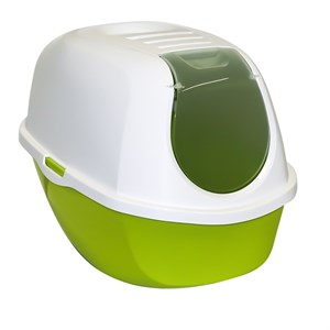 Moderna Smart Kapalı Kedi Tuvaleti 53 Cm Yeşil