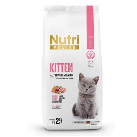 Nutri Feline Kitten Yavru Tahılsız Kedi Maması 2 kg