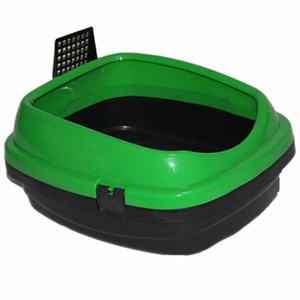 PetStyle Comfort Kürekli Kedi Tuvaleti 49.5X40X22 Cm Yeşil