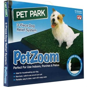 Petzoom Pet Park Köpek Tuvaleti 64cm x 51cm x 3.8cm