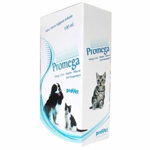 Promega Omega 3&6 Köpek Vitamin Mineral Desteği Oral Suspansiyon 100ML