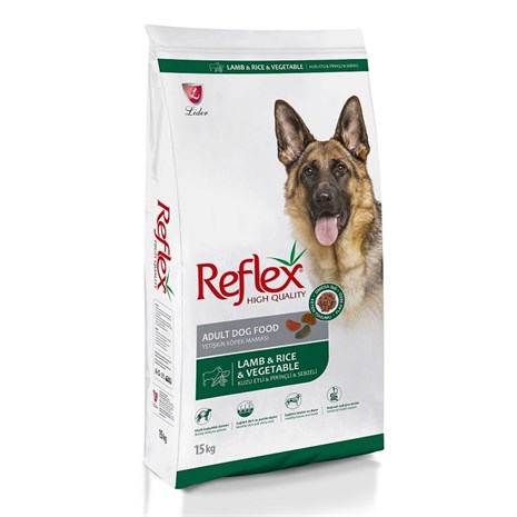 Reflex Kuzulu, Pirinçli ve Sebzeli Yüksek Kaliteli Köpek Maması 3 Kg