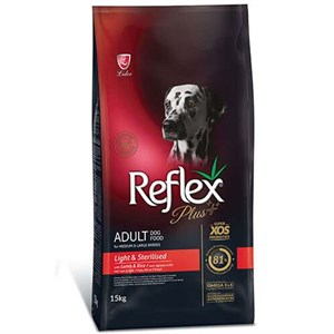 Reflex Plus Light Sterilised Kuzulu Köpek Maması 15 kg