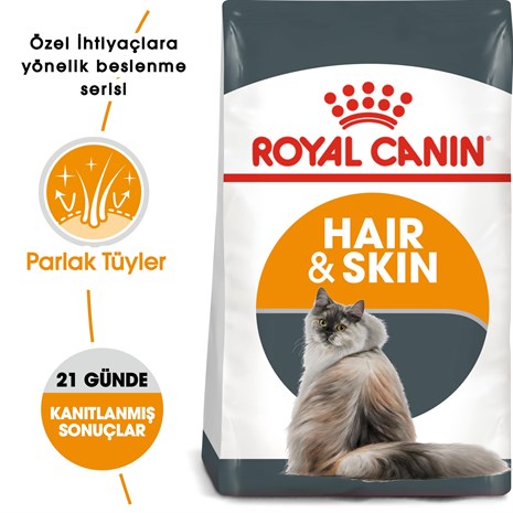 Royal Canin Hair Skin Hassas Tüylü Kediler İçin Mama 4 Kg