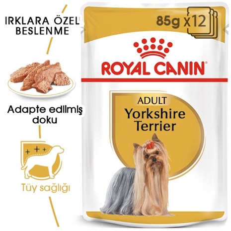 Royal Canin Yorkshire Terrier Yetişkin Köpek Konservesi 85 Gr