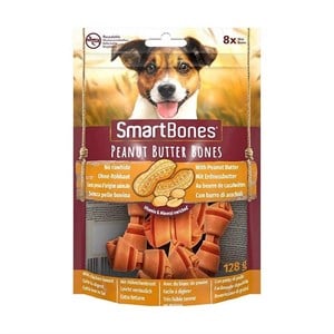 Smart Bones Fıstık Ezmeli Mini Köpek Ödül 128 Gr