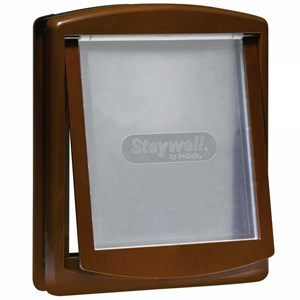 Staywell Orijinal 2 Yönlü Pet kapısı - Kahverengi/Medium