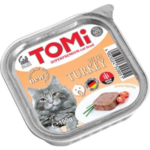 Tomi Hindili Pate Kedi Yaş Maması 100 Gr