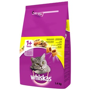 Whiskas Tavuklu Kuru Kedi Maması 1,4 Kg