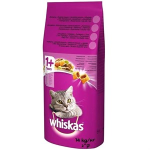 Whiskas Ton Balıklı Sebzeli Kuru Kedi Mama 14 Kg