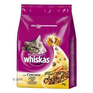 Whiskas Yetişkin Tavuklu Kuru Kedi Maması 3,8 Kg