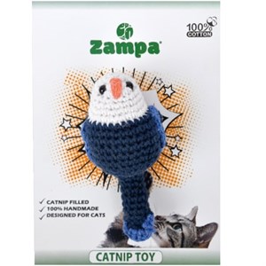 Zampa Catnipli El Yapımı Örgü Kedi Oyuncağı Baykuş