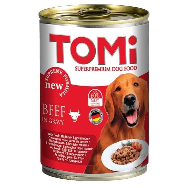 Tomi Kırmızı Etli Köpek Konservesi 400 Gr