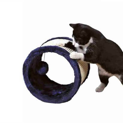 Trixie Kedi Tırmalama Tahtası ve Oyuncağı 23x20 cm Mavi