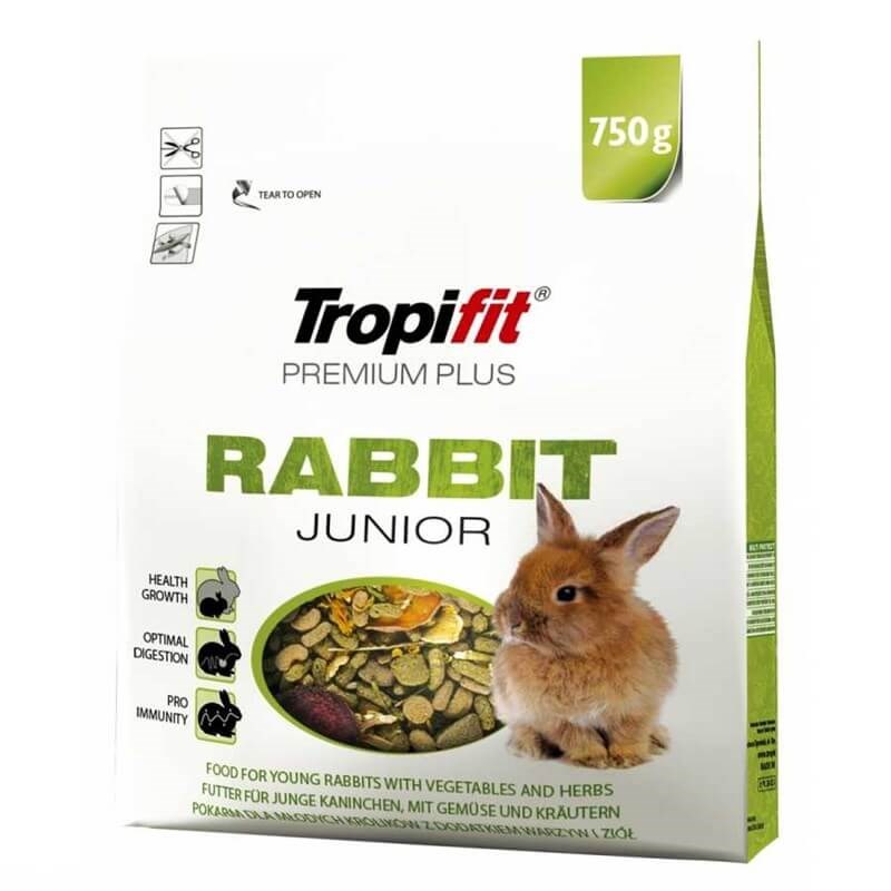 Tropifit Premium Plus Yavru Tavşan Yemi 750 Gr